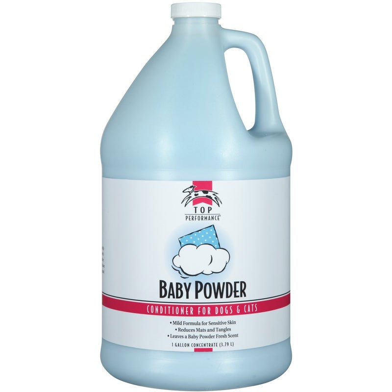Top Performance Baby Powder Pet Conditioner, 1-Gallon - Image 1